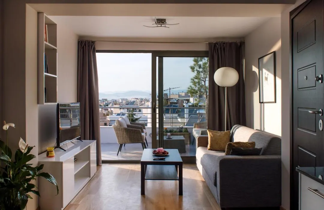 Acropolis View Rooftop Apartment Athens-1